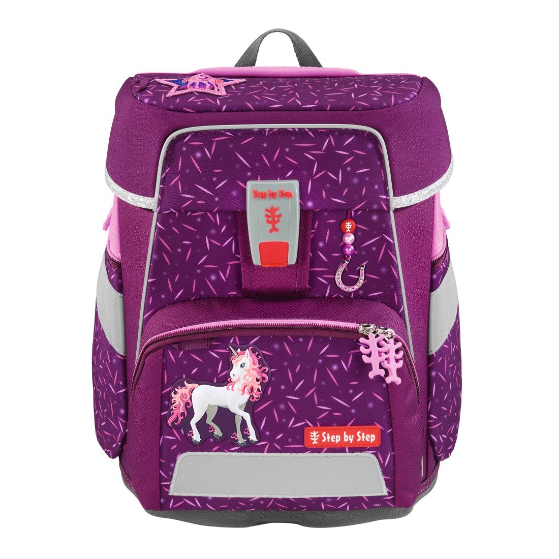 SPACE Schulranzen-Set "Pretty Unicorn Nuala", 5-teilig