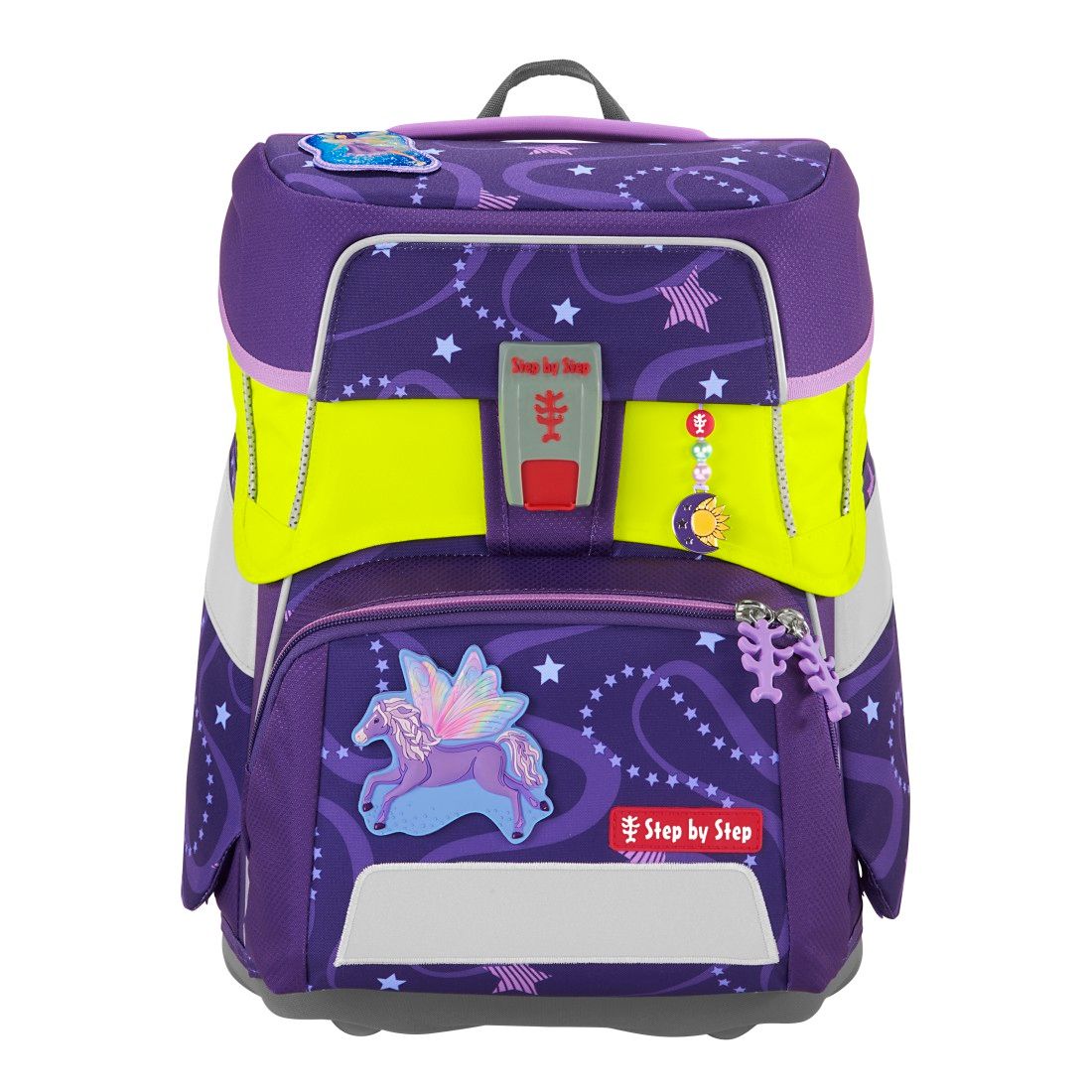 LED Neon Pull-Over für die Schulranze
