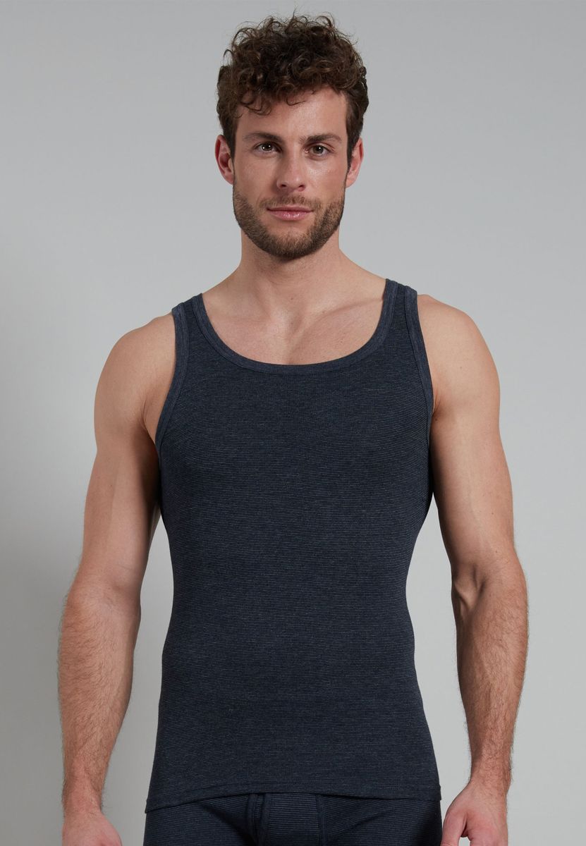 GÖTZBURG Herren Tank-Top quergestreift 5VPE