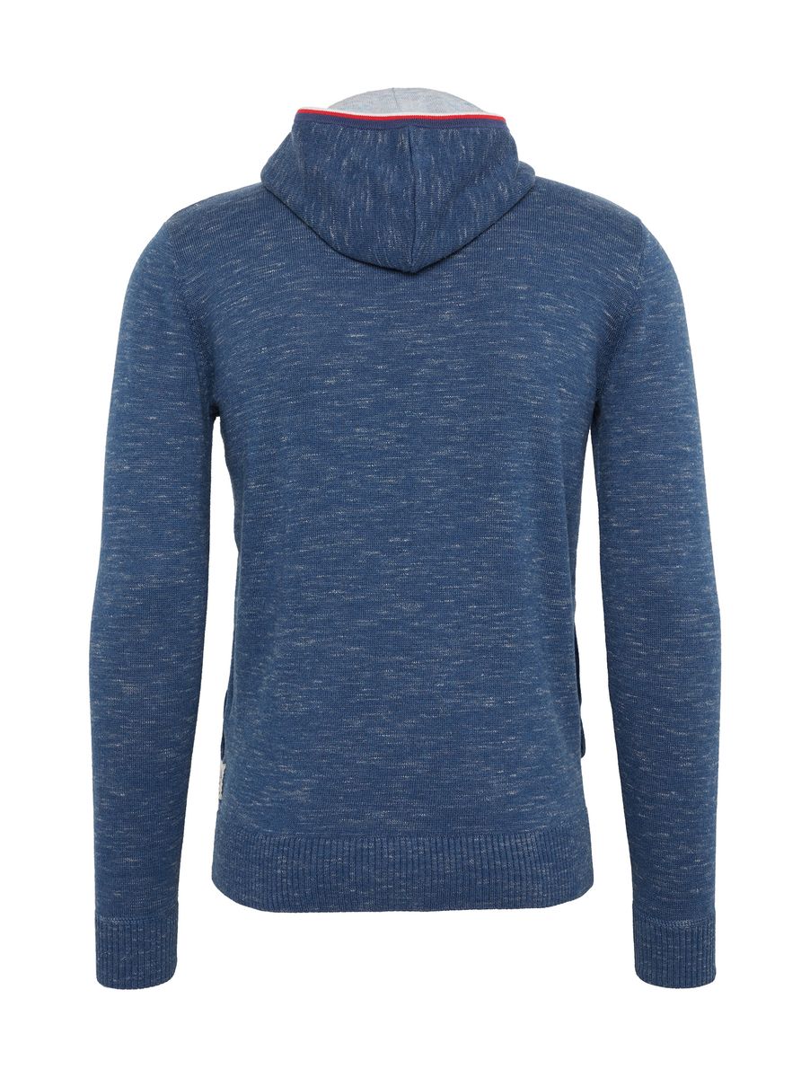 Strickjacke in Melange-Optik