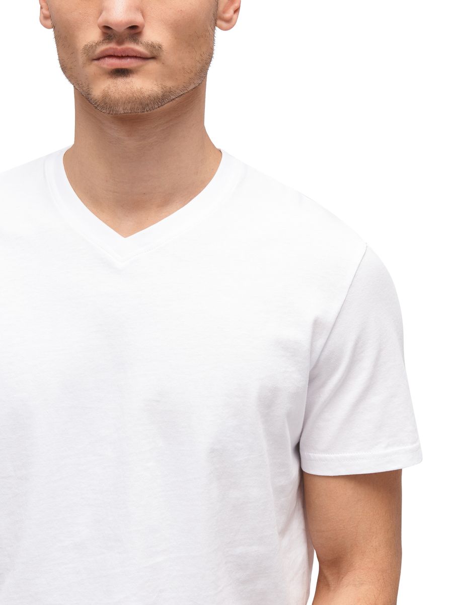 V-Neck Herren-T-Shirt im Doppelpack