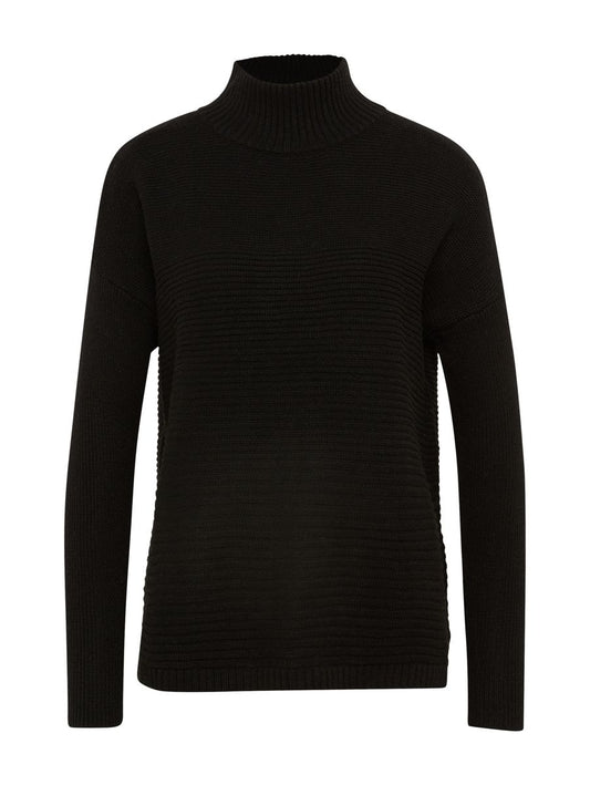 Pullover im Strick-Mix