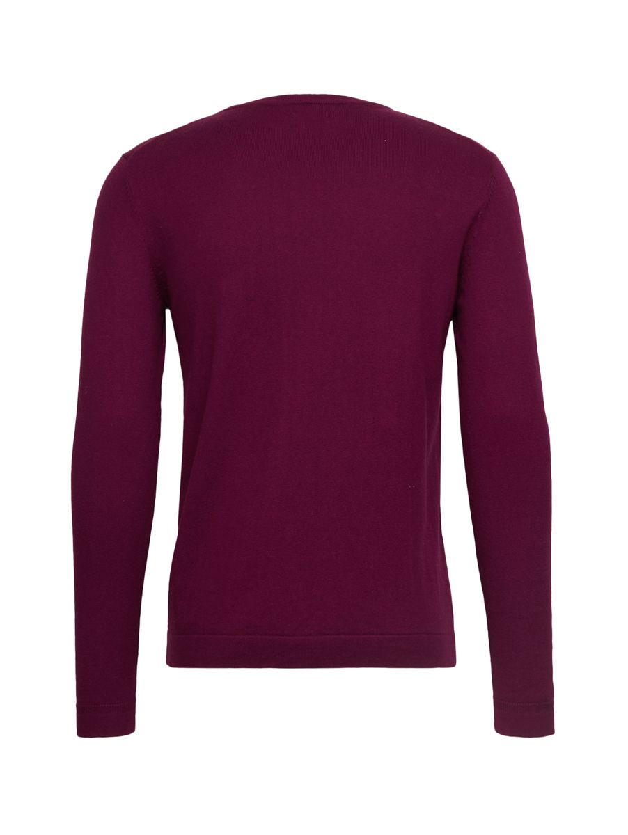 cosy cashmere blend sweater Kn - 5831/purple glory