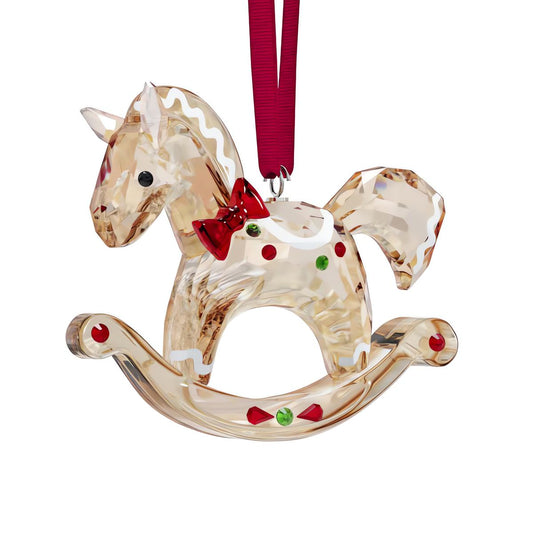 Holiday Cheers Lebkuchen Schaukelpferd Ornament