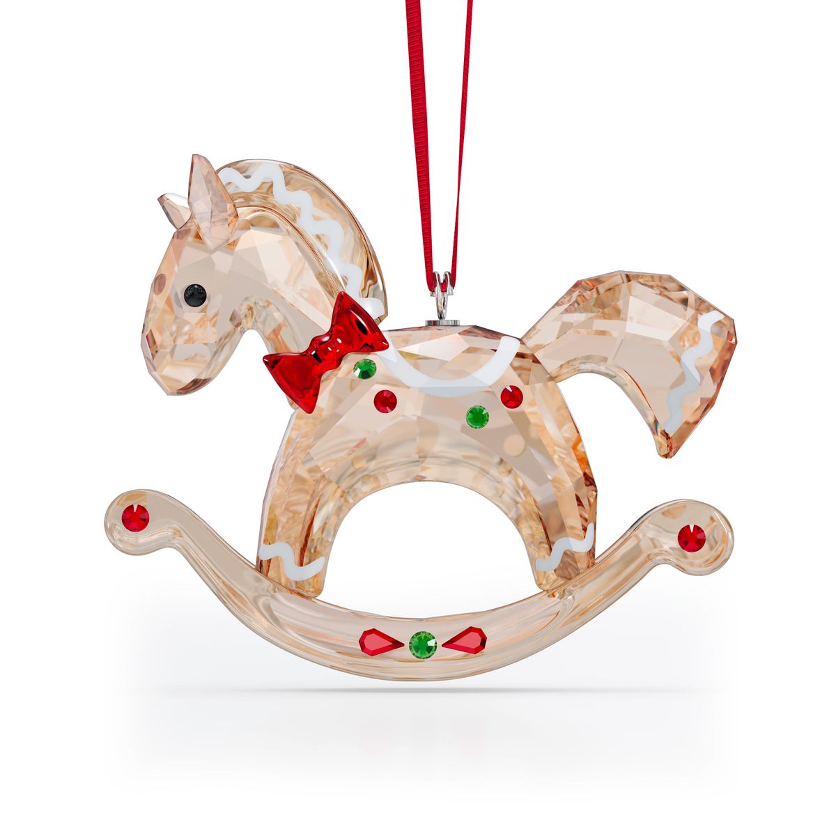 Holiday Cheers Lebkuchen Schaukelpferd Ornament