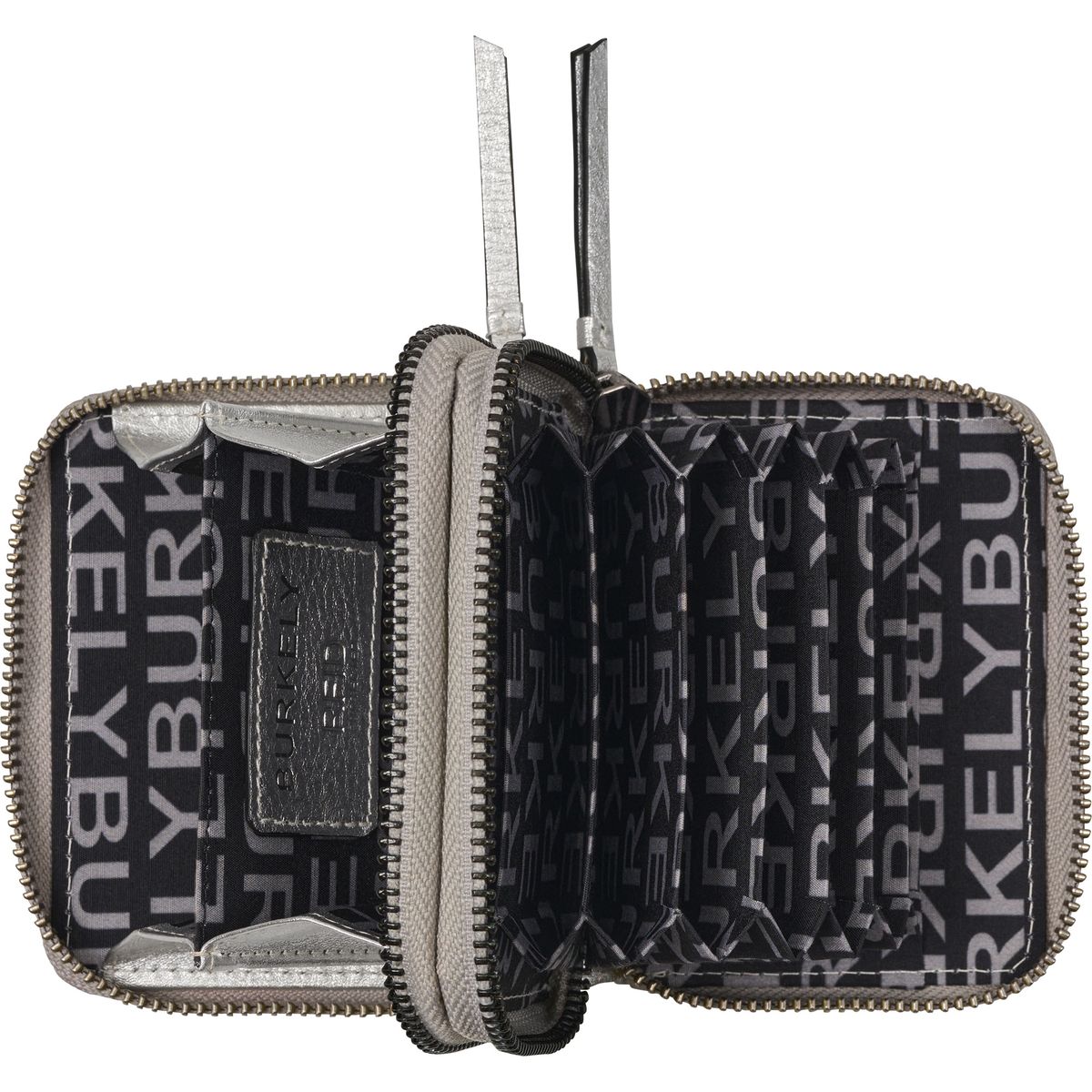 Double ziparound wallet - 11/Silver