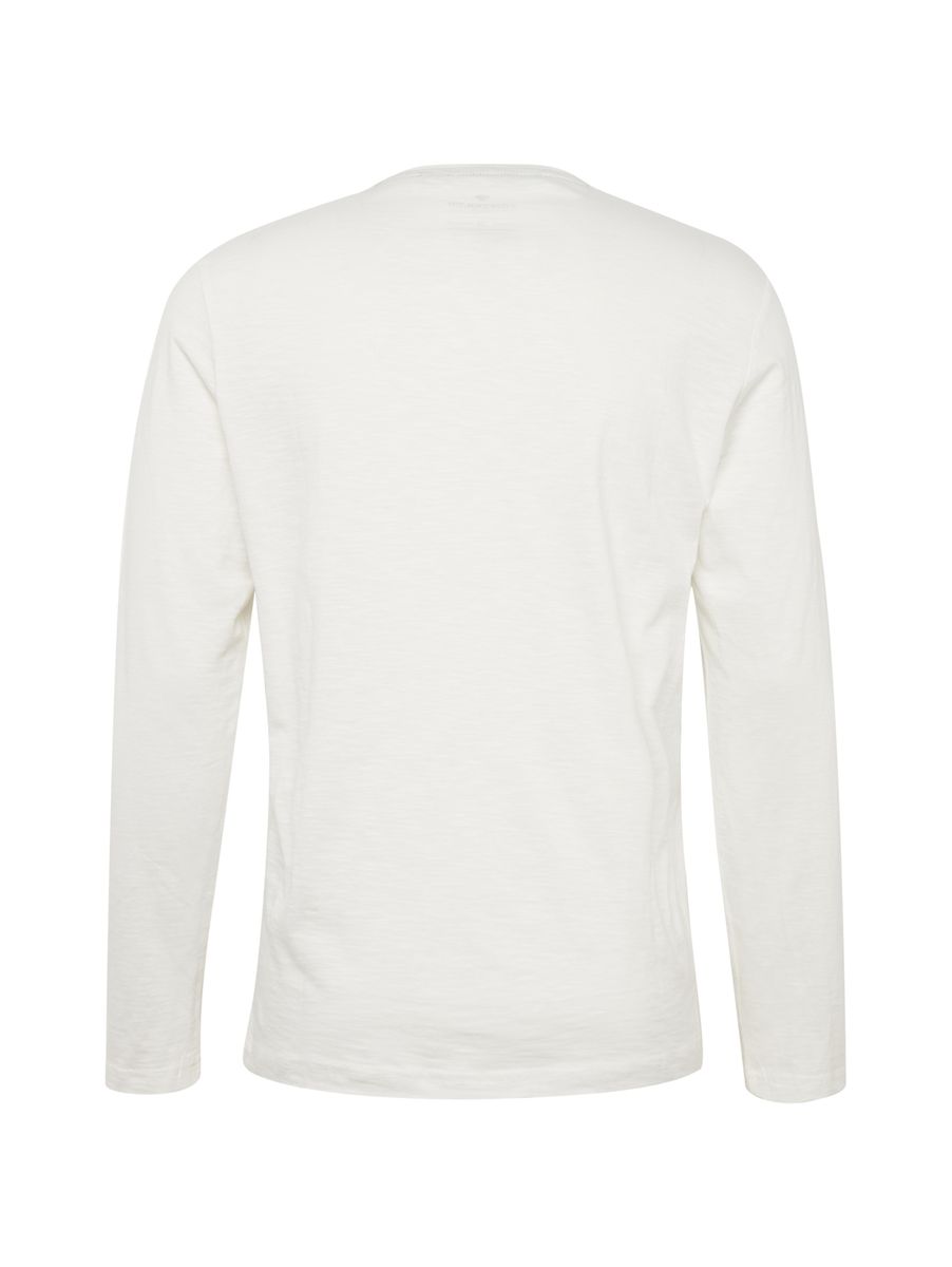 Langarmshirt mit Brustprint