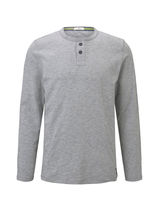 Henley-Langarmshirt