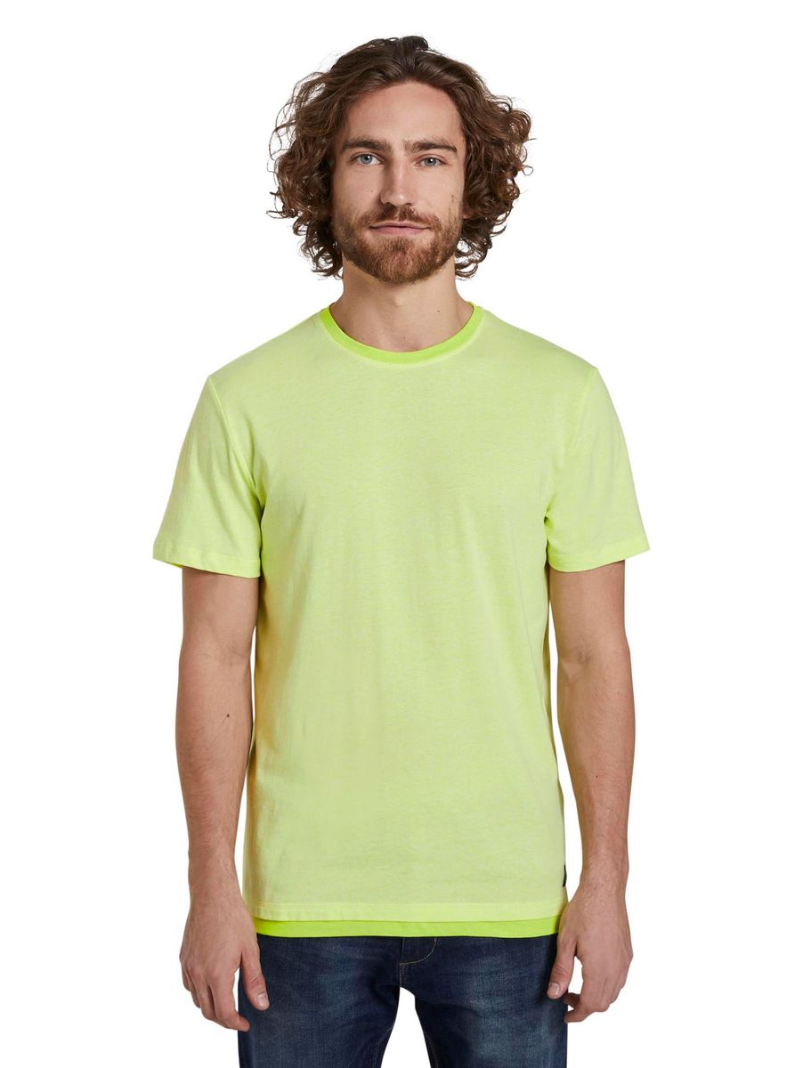 T-Shirt mit Underlayer