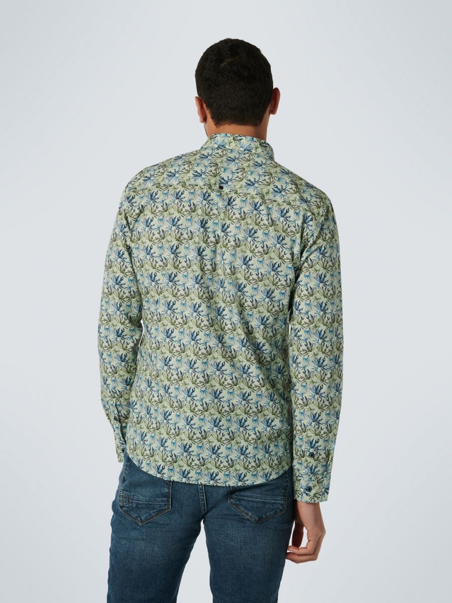 Shirt Stretch Allover Printed Responsible Choice