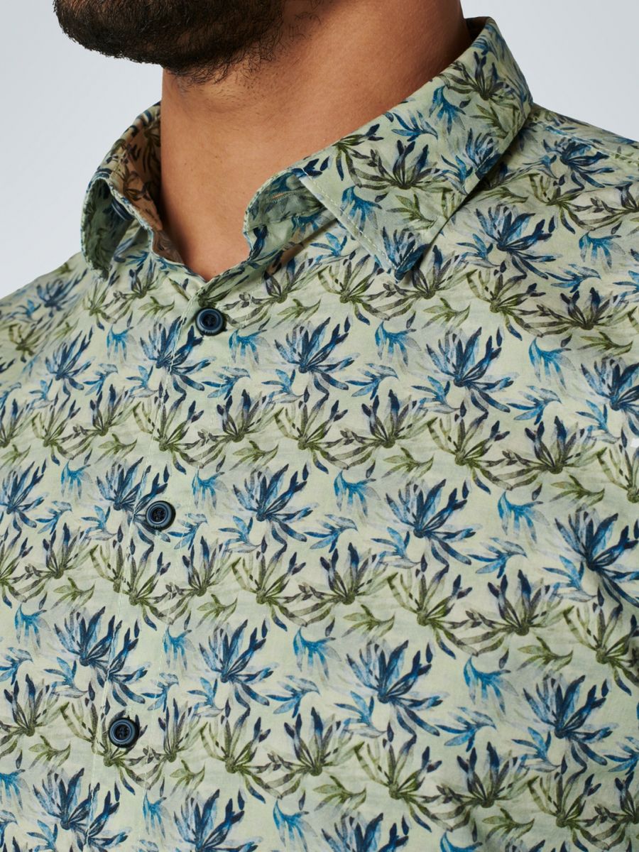 Shirt Stretch Allover Printed Responsible Choice