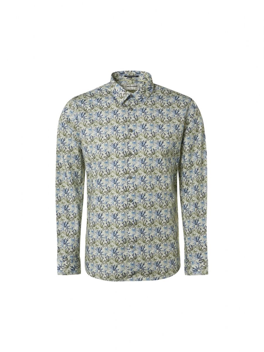 Shirt Stretch Allover Printed Responsible Choice