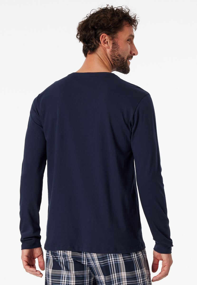 Langarmshirt Rundhals