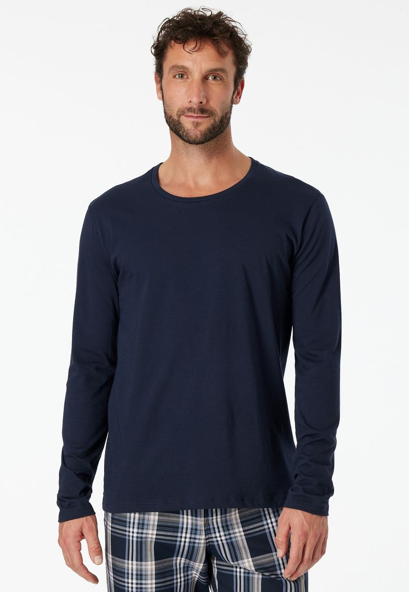 Langarmshirt Rundhals
