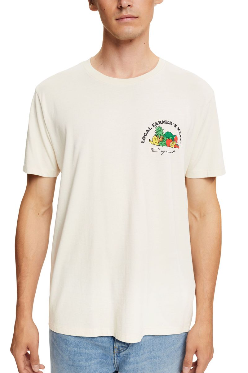 T-Shirt mit Brust-Print