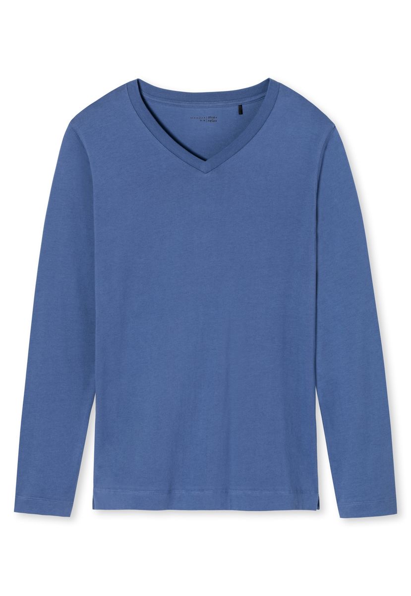 Langarmshirt V-Ausschnitt