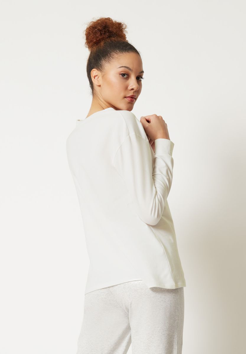 Skiny Damen Shirt langarm Night In Mix & Match