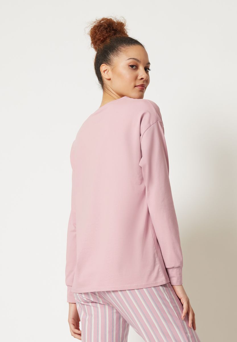 Skiny Damen Shirt langarm Night In Mix & Match