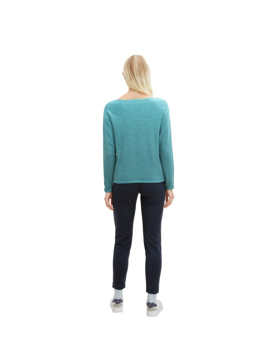 Strickpullover mit Farbverlauf