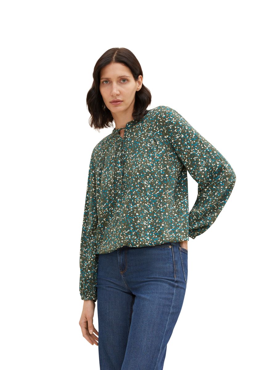 Bluse mit Schleifendetail