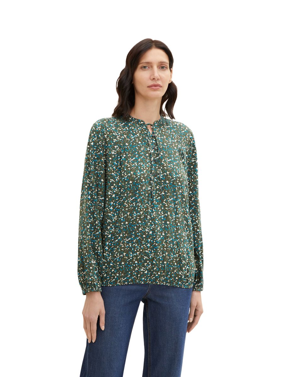Bluse mit Schleifendetail