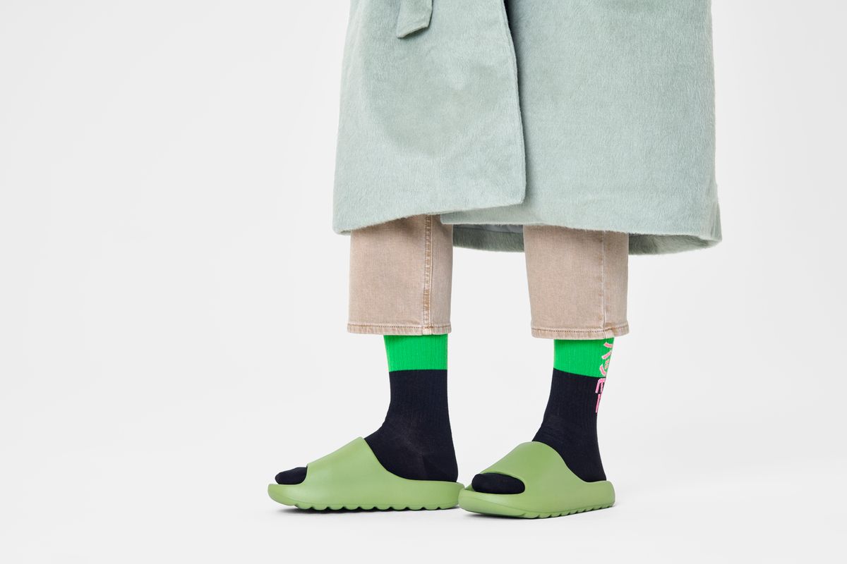 Happy Neo 3/4 Crew Sock