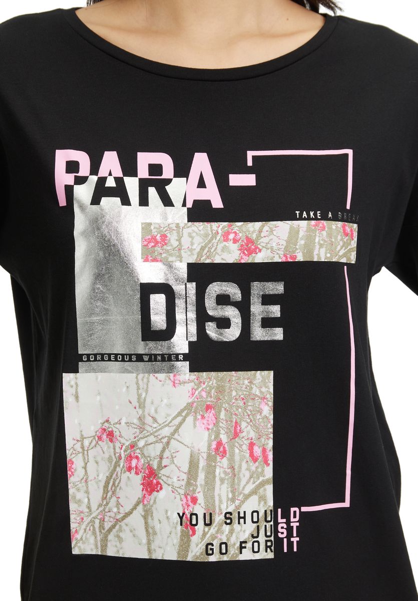 Rundhals-Shirt
