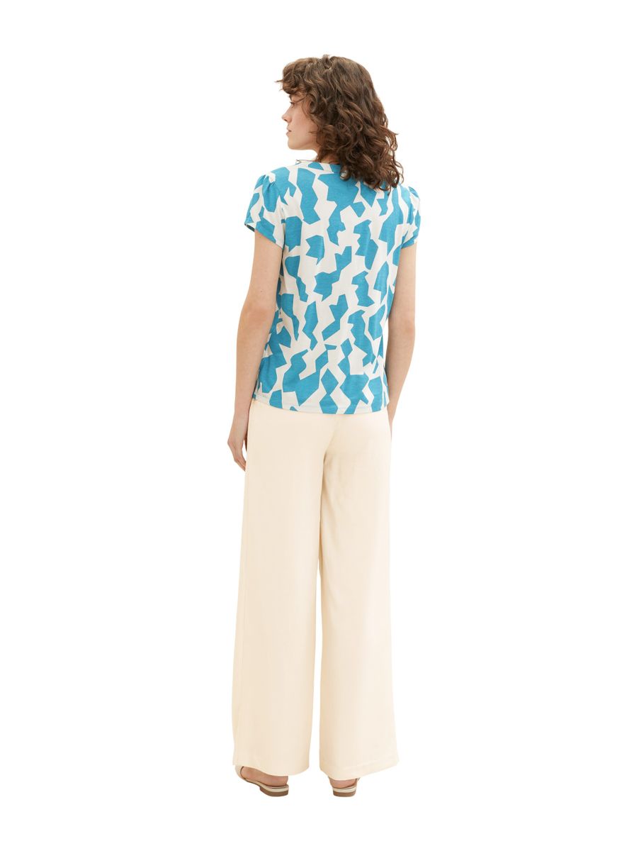 Gemustertes Blusenshirt