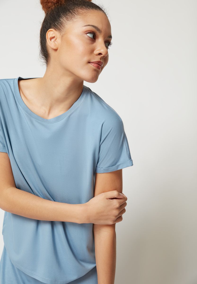 Skiny Damen Shirt kurzarm Night In Mix & Match