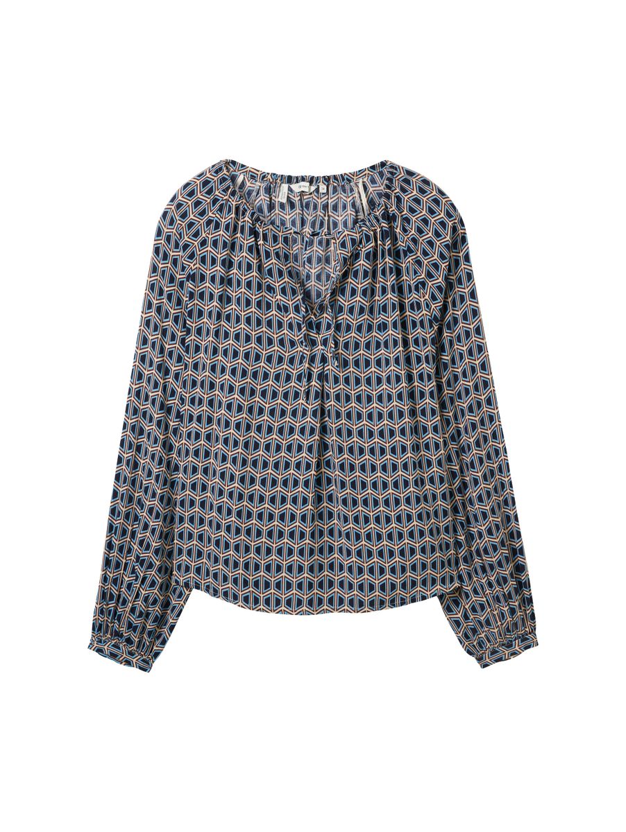 Bluse mit Print
