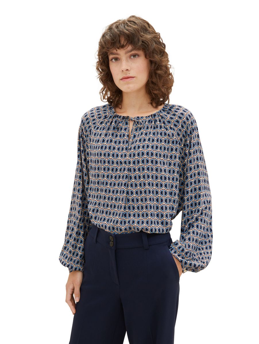 Bluse mit Print