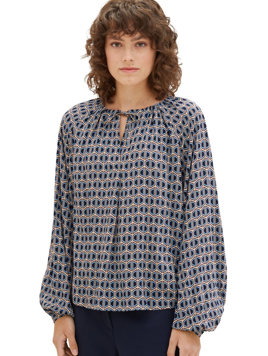 Bluse mit Print