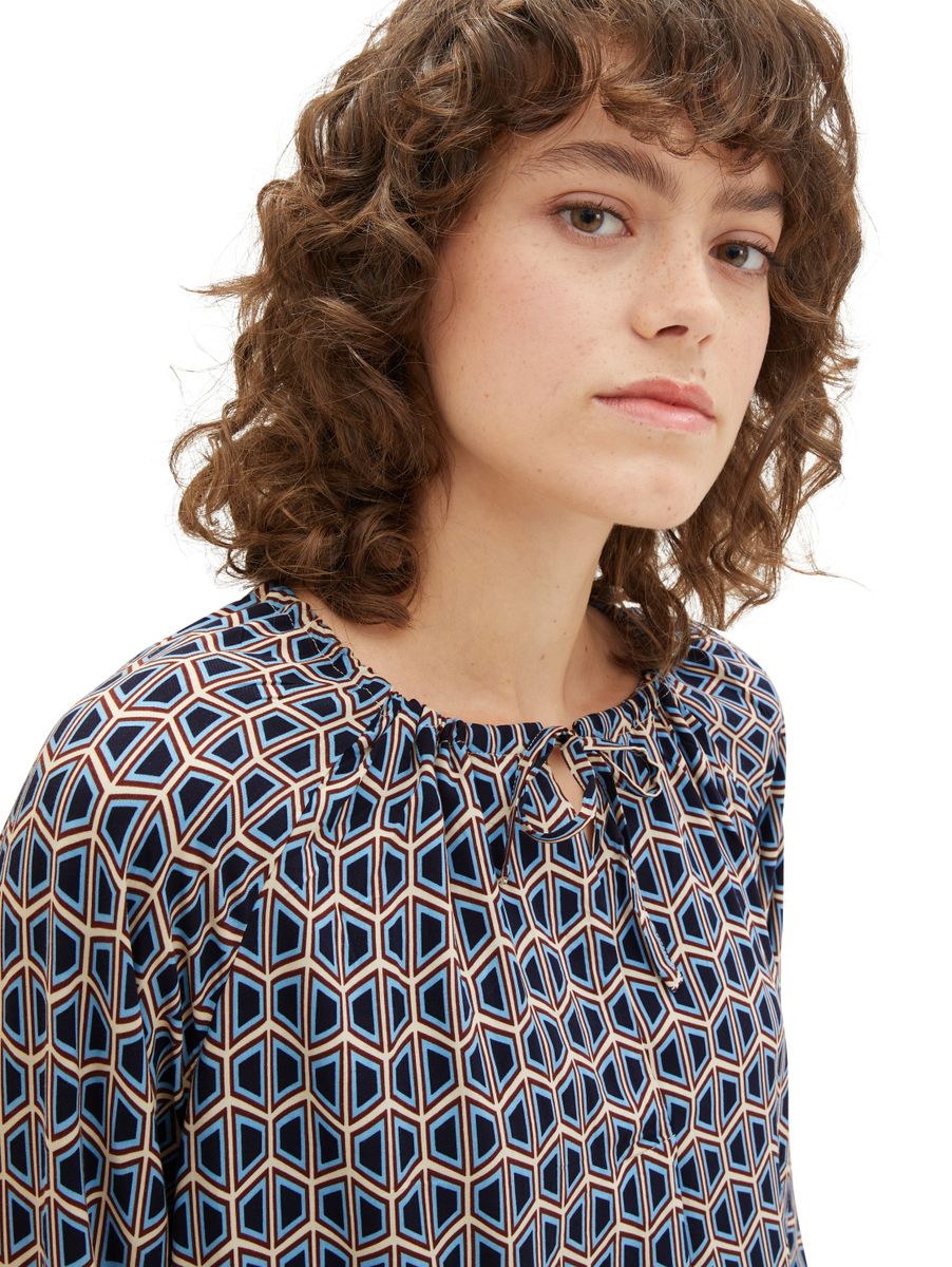 Bluse mit Print