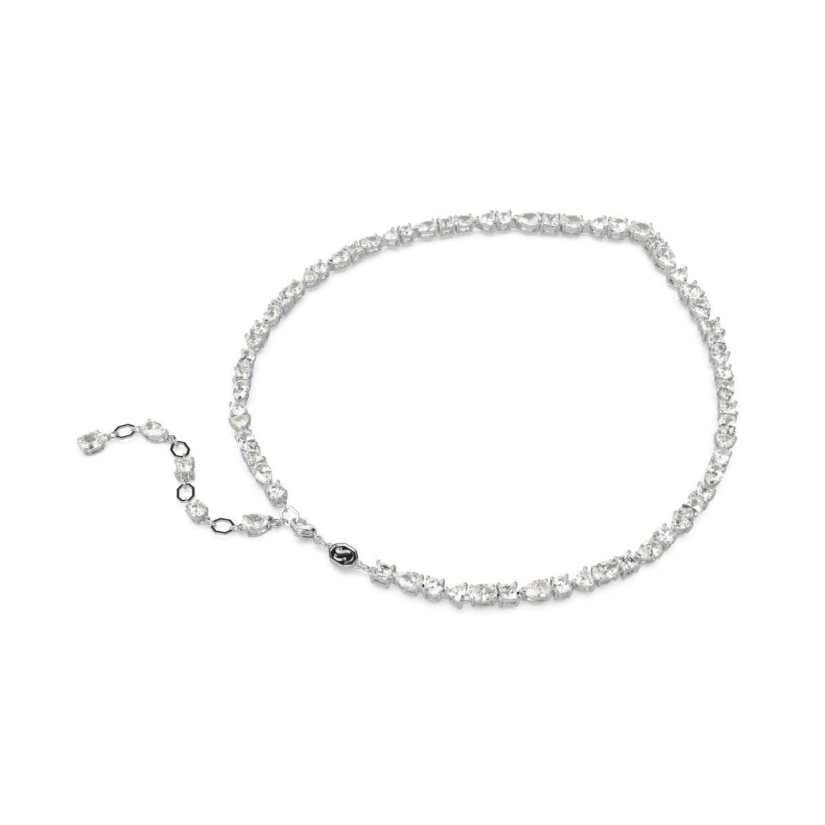 Mesmera Set, Verschiedene Schliffe, Weiß, Rhodiniert
