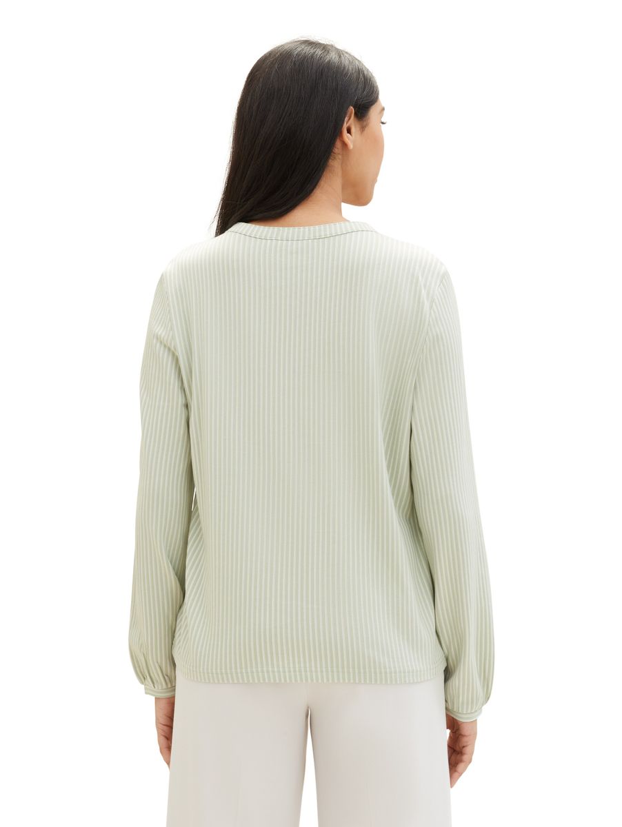Gestreifte T-Shirt-Bluse