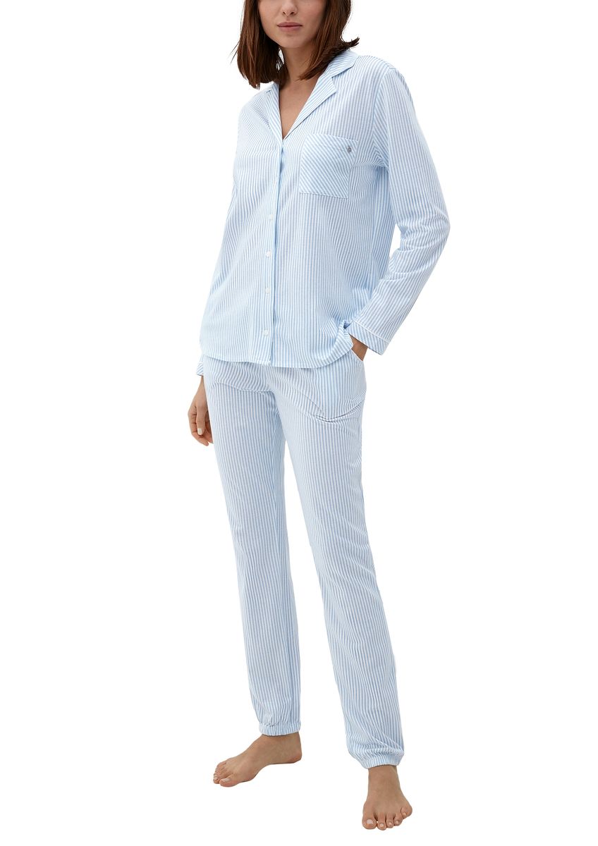 s.O summer stripes long shirt - 14/blue stripes