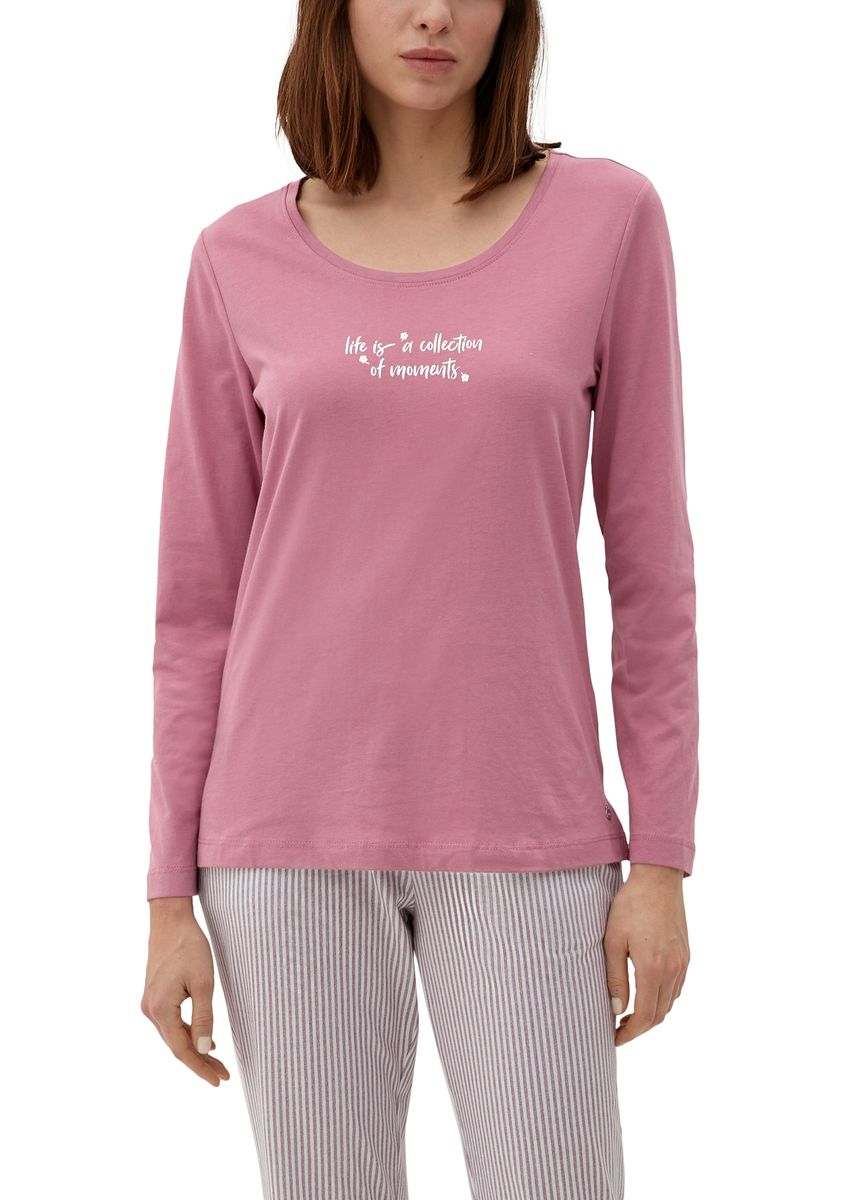 s.O summer stripes shirt - 27139/dk rose
