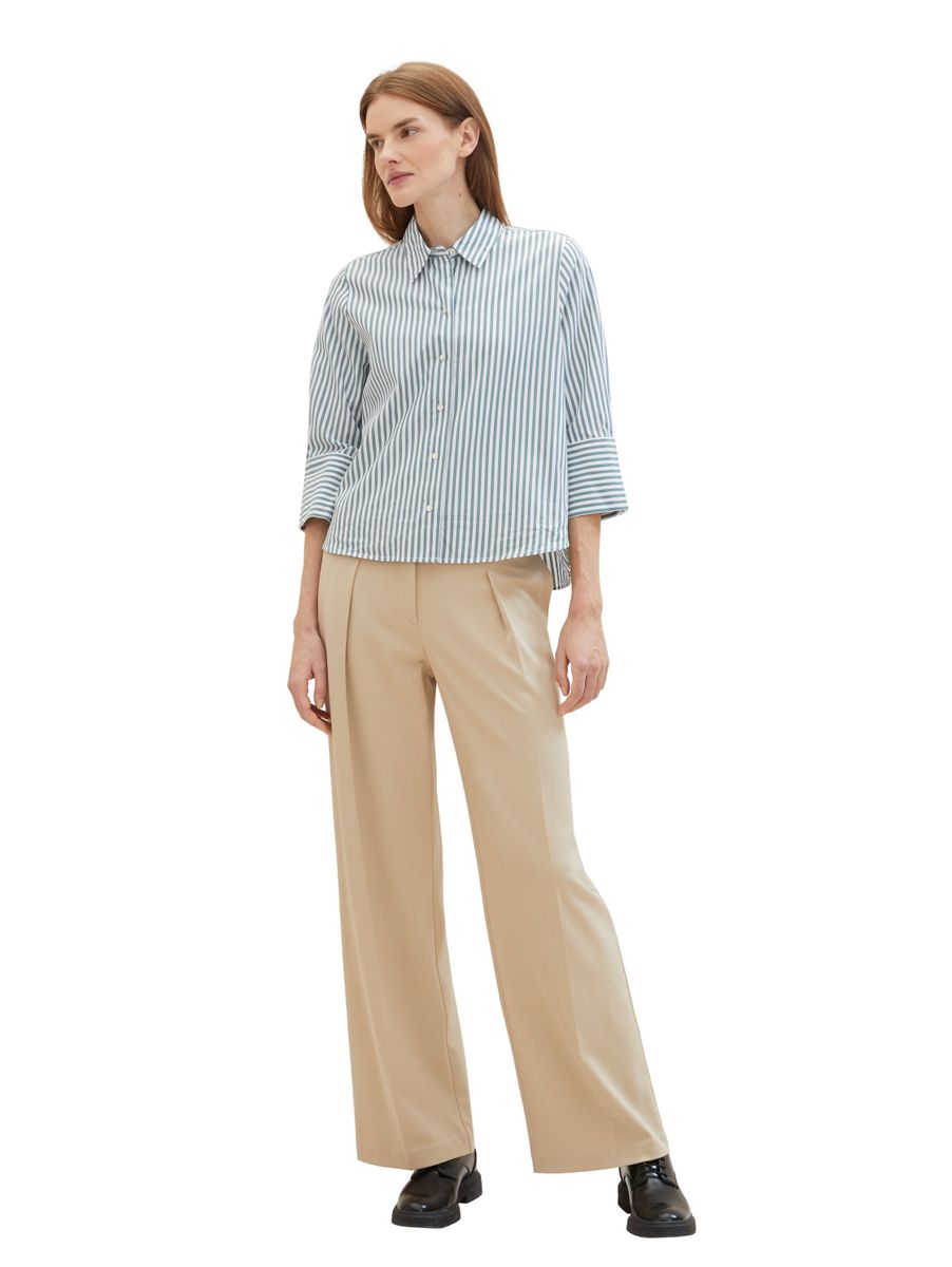 Gestreifte Bluse mit TENCEL(TM) Lyocell