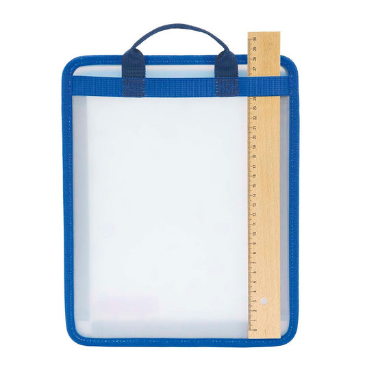 Faltbare Heftbox, Blau