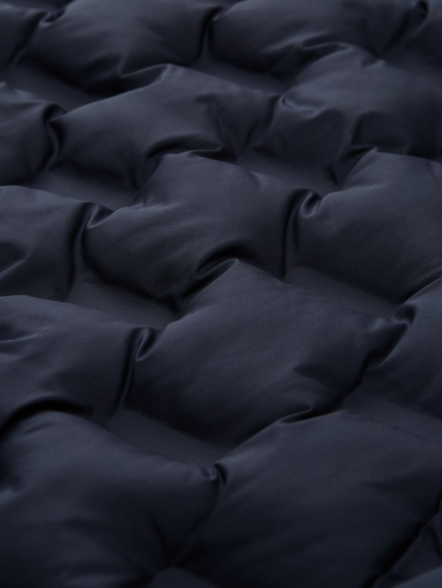 Hybrid Steppmantel mit wasserabweisender Funktion