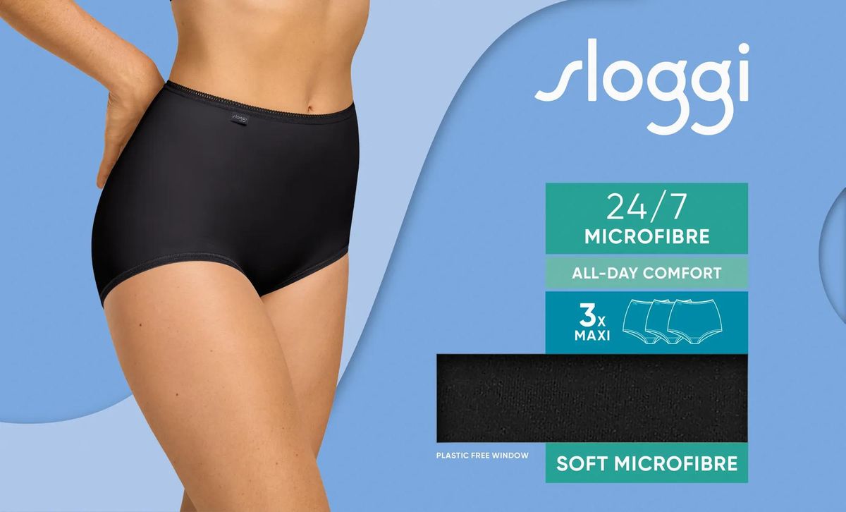 sloggi 24/7 Microfibre Maxi C3P