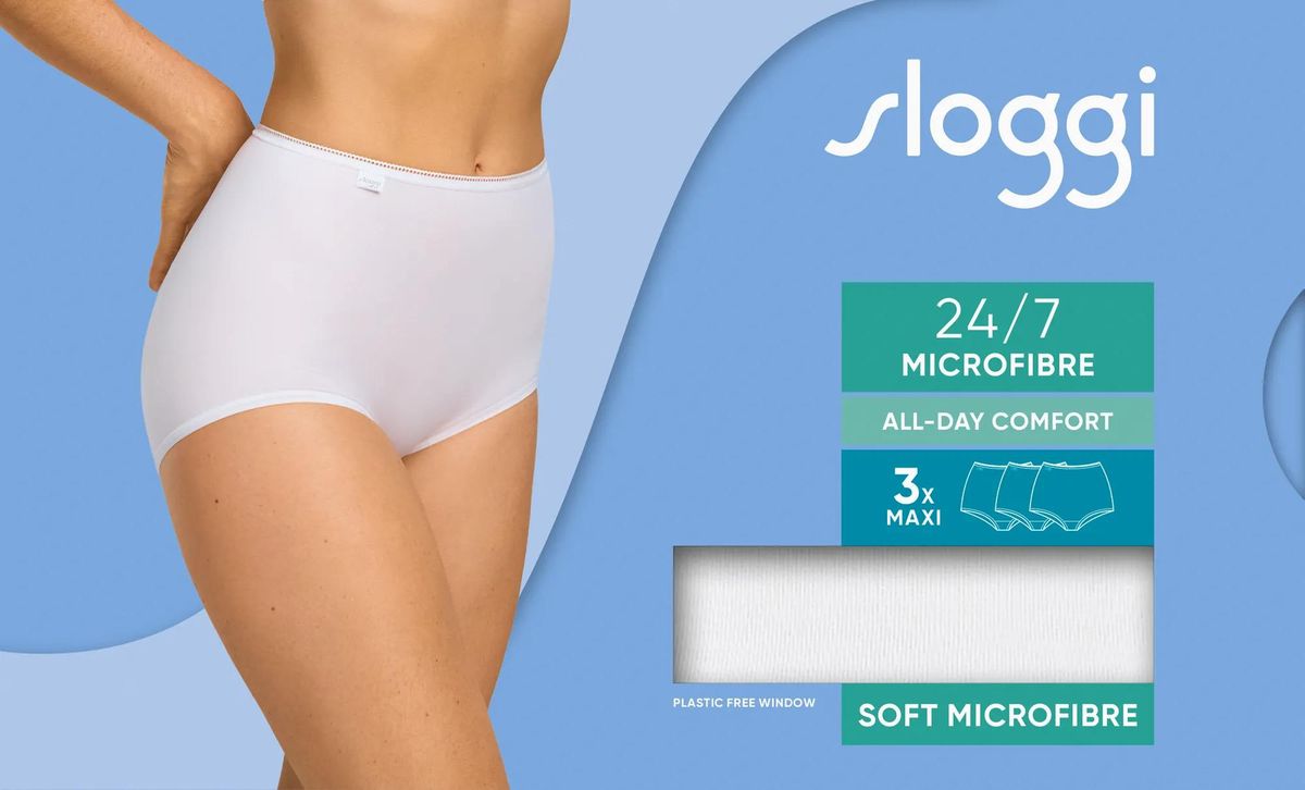 sloggi 24/7 Microfibre Maxi C3P
