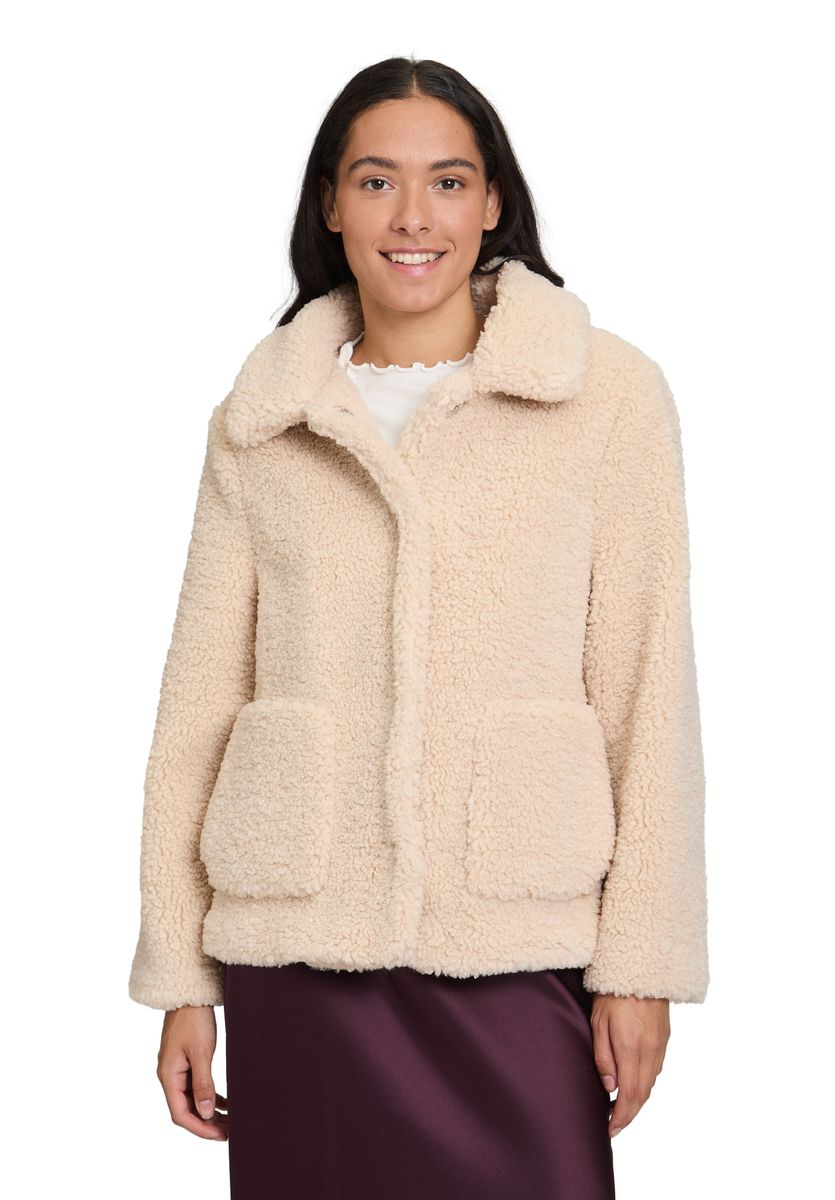 Plüschjacke