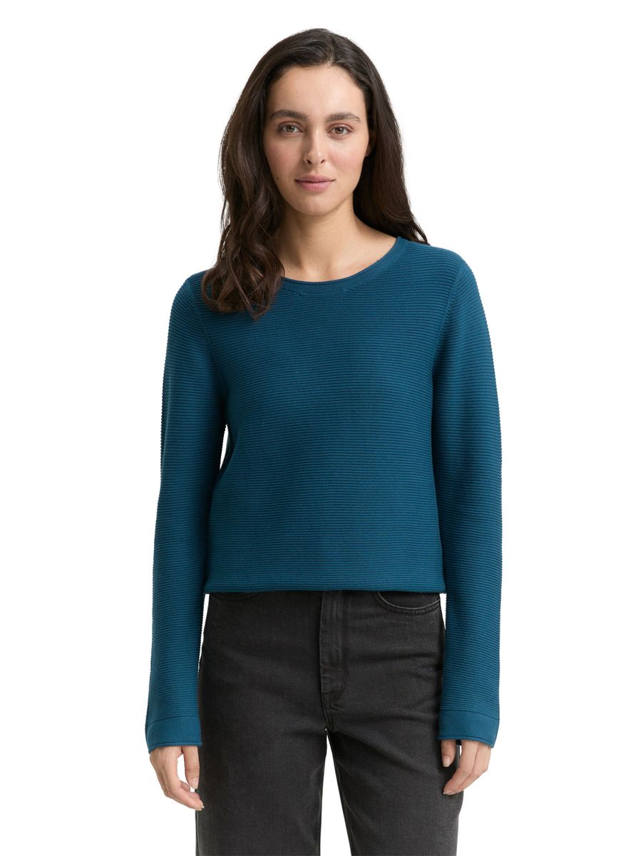 Strickpullover aus Bio-Baumwolle