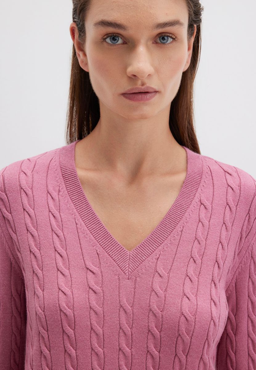 V-NECK SWEATER