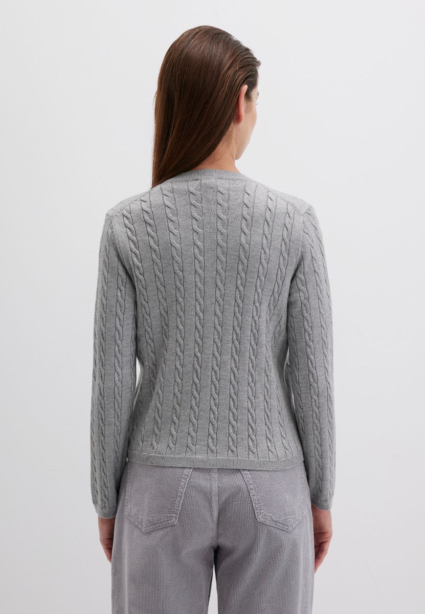 BUTTON SHORT CARDIGAN
