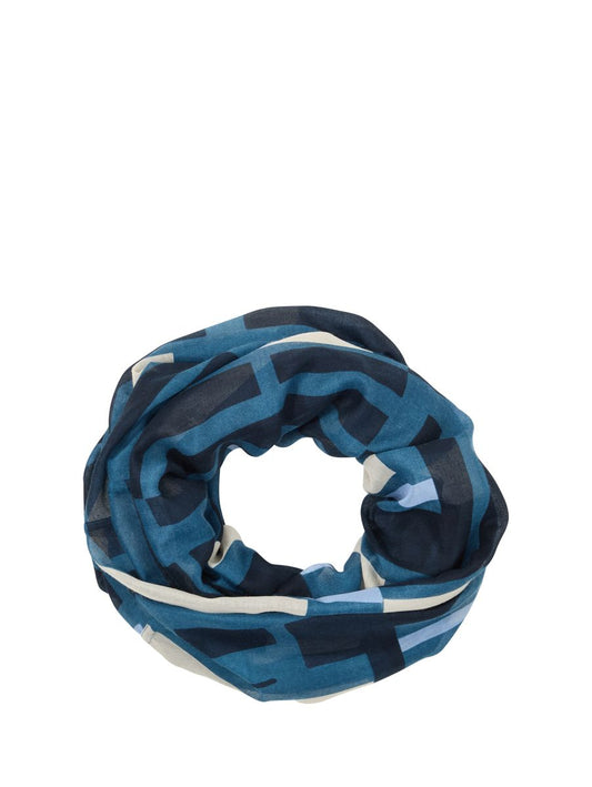 Loop-Schal mit Muster