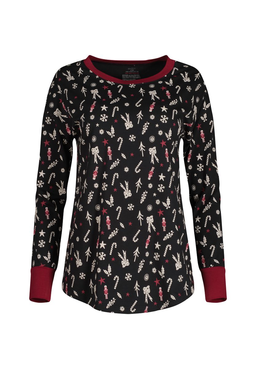 SKINY Damen Shirt lg. A. Night In Skiny 04