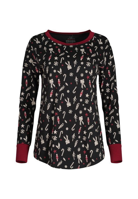 SKINY Damen Shirt lg. A. Night In Skiny 04
