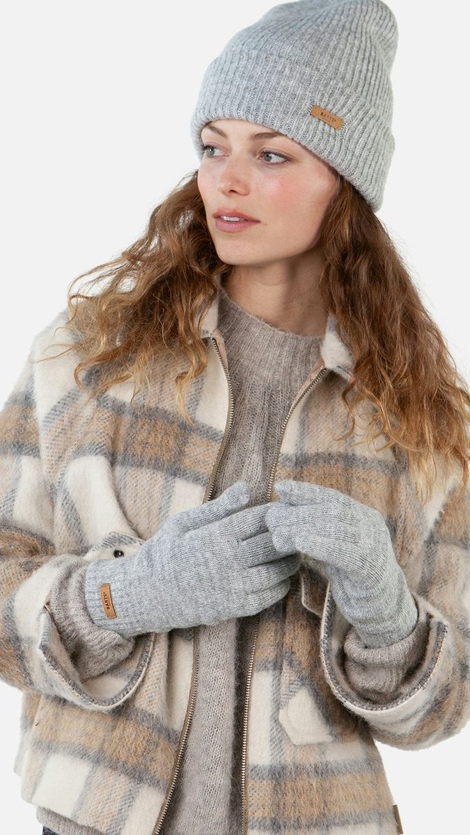 Witzia Gloves, heather grey, one size - heather gr